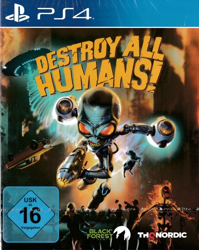 Destroy All Humans box art for Xbox One